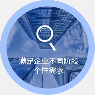 滿足企業(yè)不同階段個(gè)性需求；